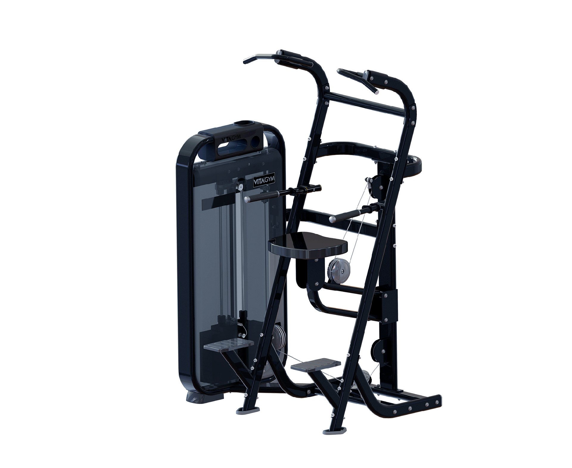 蝴蝶式胸肌训练器(图2)