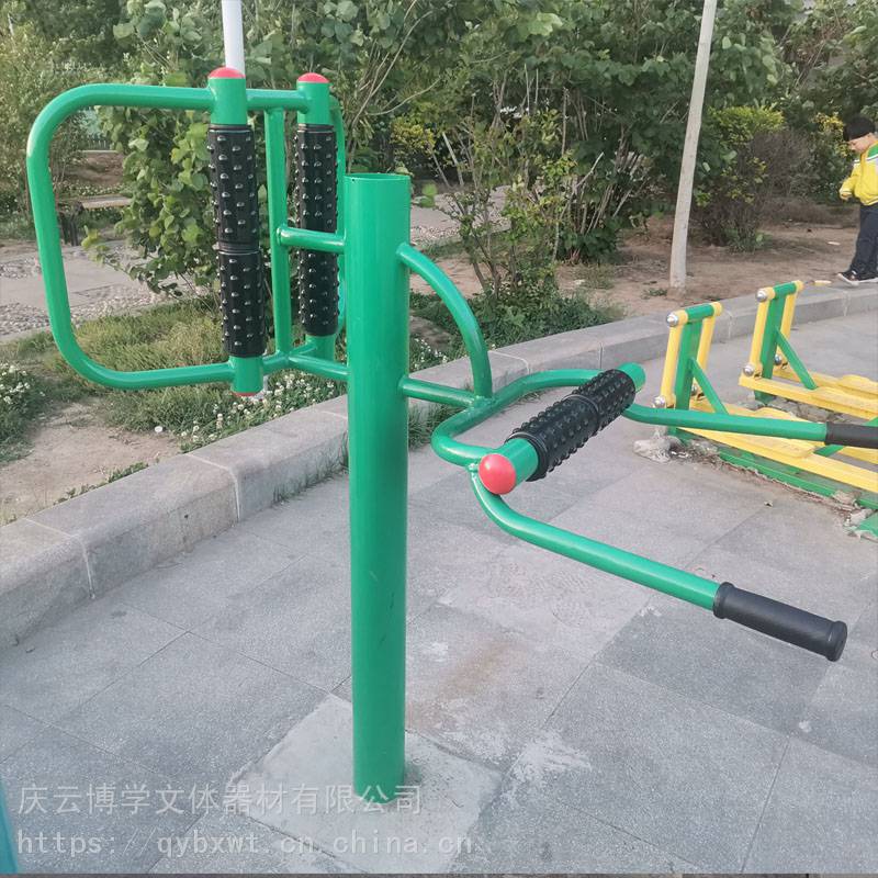 室外健身路径 双人漫步机 太极揉推器 三位扭腰器 腹肌板(图2)