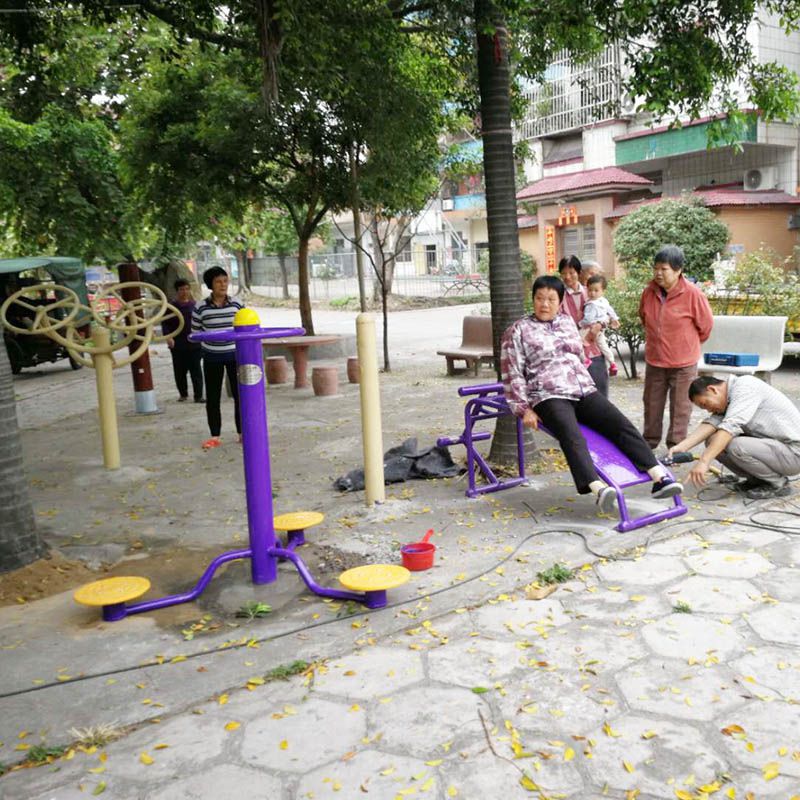 想配齐新余小区常见户外健身路径款式的联系给力体育(图4)